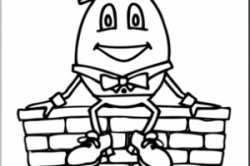 Humpty dumpty black and white clipart 2 » Clipart Portal
