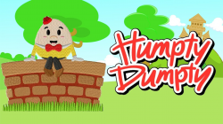 Humpty Dumpty Sat On A Wall Nursery Rhyme for Children | Kids Songs