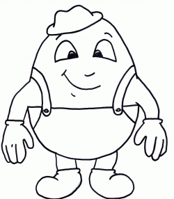 Free Humpty Dumpty Coloring Pages, Download Free Clip Art ...