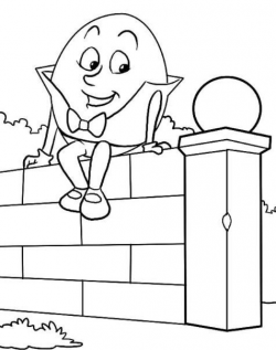 humpty dumpty coloring page | Coloring Page | Preschool ...
