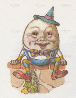 Digital Download of Vintage Humpty Dumpty Mother Goose Fairy ...