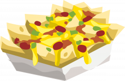 Clipart - Food Hungry Nachos