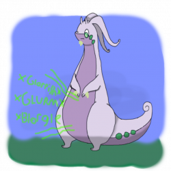 RQ] Hungry Goodra by killhaloring on DeviantArt