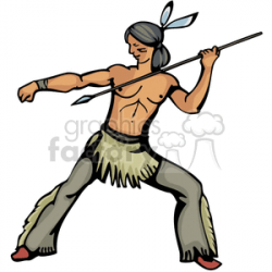 indians 4162007-147. Royalty-free clipart # 374370