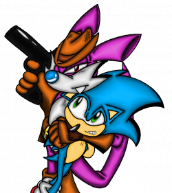 Bounty Hunter Nack and Sonic by lossetta932 on DeviantArt