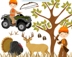 Hunting clipart | Etsy