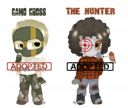 PROXY ADOPTS 1: Camo Cross + The Hunter (CLOSED) by InvaderIka on ...