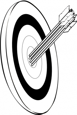 clipartist.net » Clip Art » arrows and target snarkhunter arrows in ...