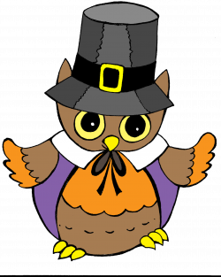 pilgrim owl thanksgiving clipart | Clip Art for Teachers | Pinterest ...