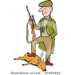 Hunter Clipart #1093822 - Illustration by patrimonio