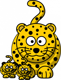 Hunting leopard clipart - Clipground