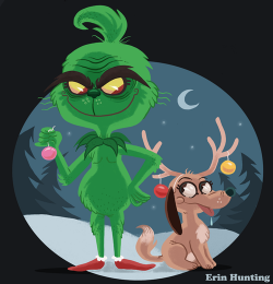 The Grinch & Max by Erin Hunting | The Grinch | Christmas ...