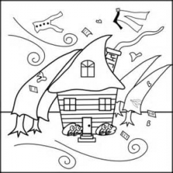 Coloring Page Of A Hurricane And Tornado Coloring Page ...
