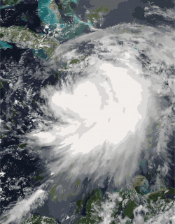 Clipart - Hurricane Dennis on July 7 2005 1550 UTC