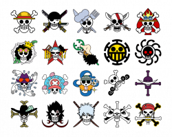 One Piece Jolly Rogers by vancent7 on DeviantArt