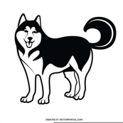 Alaskan Husky Clipart | Free Images at Clker.com - vector clip art ...