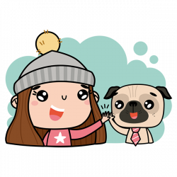 Pug Life II - Emoji Stickers on Behance | Siberian Husky | Pinterest ...