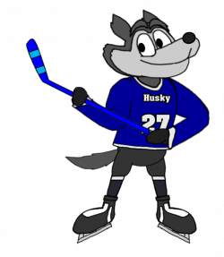 Hucky Husky with a Hockey Stick by twoodland1994 on DeviantArt