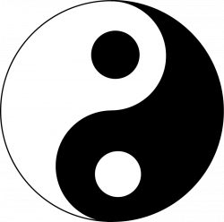 Yin-yang 2 vector clip art | Clipart Panda - Free Clipart Images