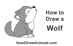 Draw a Cartoon Bat Wolf Pup Howling | Art Tutorials in 2019 ...