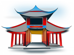 Clipart - Chinese Architecure