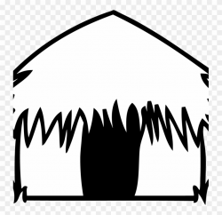 Small Size - Hut Drawing Clipart (#720460) - PinClipart