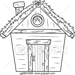 Vector Stock - Old hut. Clipart Illustration gg68910289 ...