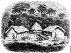 Indian village clipart black and white 5 » Clipart Station
