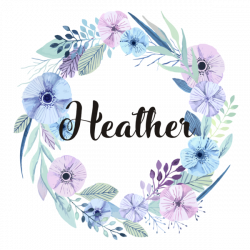 Flower Wreath Name Decals – Suarez Arts