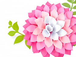 Paper flower templates with full tutorials. Printable PDF & SVG Cut ...