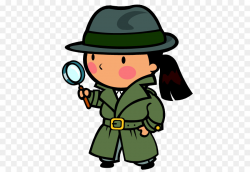 Detective Free content Magnifying glass Clip art - Hypothesis ...