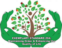 EXEMPLARY STANDARD 204. Maintaining Order & Enhancing the Quality of ...