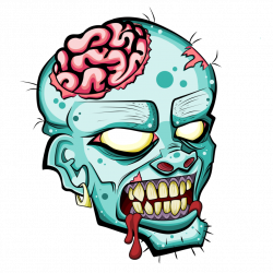 Zombie Head FREE clipart- Please Credit! by Deadly-Voo on DeviantArt