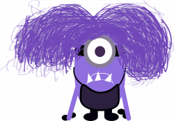 Clipart - Purple Minion