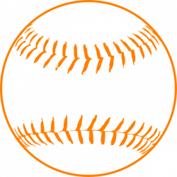 Orange Softball Clip Art at Clker.com - vector clip art online ...