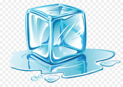 Ice cube Melting Clip art - Cartoon blue ice cubes png download ...