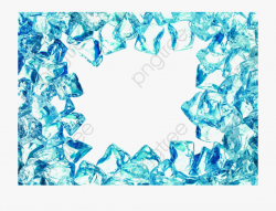 Ice Cube Clipart Border - Ice Cube Texture Png #1438670 ...