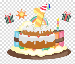 Birthday cake Cupcake Ice cream cake , Birthday Cake ...