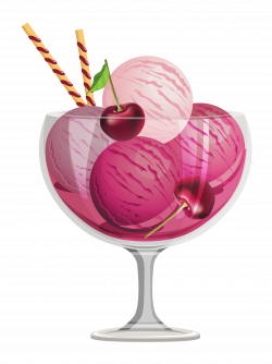 Cherry Ice Cream Sundae PNG Picture | Gallery Yopriceville - High ...
