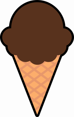Top 10 Clipart Chocolate Ice Cream Cone Images