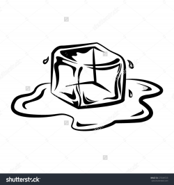 Ice Clipart Black And White
