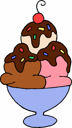 Hot Fudge Ice Cream Sundae Free clipart free image