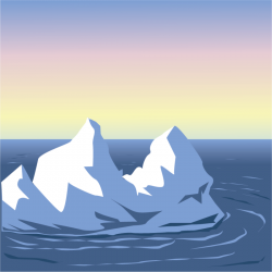 Iceberg Cartoon clipart - Iceberg, Water, Sky, transparent ...
