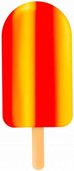 Ice Cream Bar Red Yellow PNG Clip Art - Best WEB Clipart