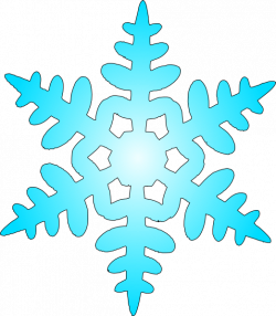 Blue Snow Flake Clip Art at Clker.com - vector clip art online ...