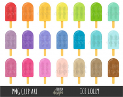 ICE LOLLY clipart, popsicle clipart, ice pop, ice cream, commercial use,  ice lollies clipart, cute, rainbow pops, planner stickers, cute