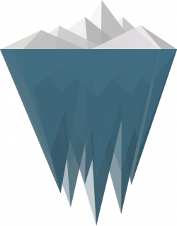 Iceberg Design Clipart transparent PNG - StickPNG