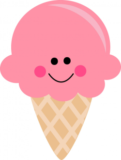 Cute Animated Ice Cream Cone | About Animals - Clip Art Library