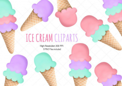 Ice Cream Clipart, Ice Cream Clip art, Ice Cream, Clip art, Ice Cream Party  Clip art, Instant Download, Digital Clip Art, Digital file