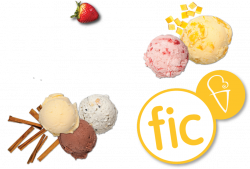 Fruits In Ice Cream
